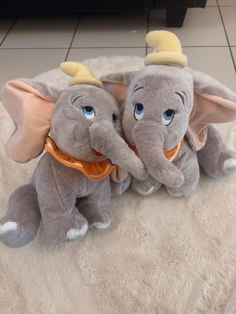 Dumbo knuffeltjes, Kinderen en Baby's, Speelgoed | Knuffels en Pluche, Ophalen of Verzenden, Zo goed als nieuw