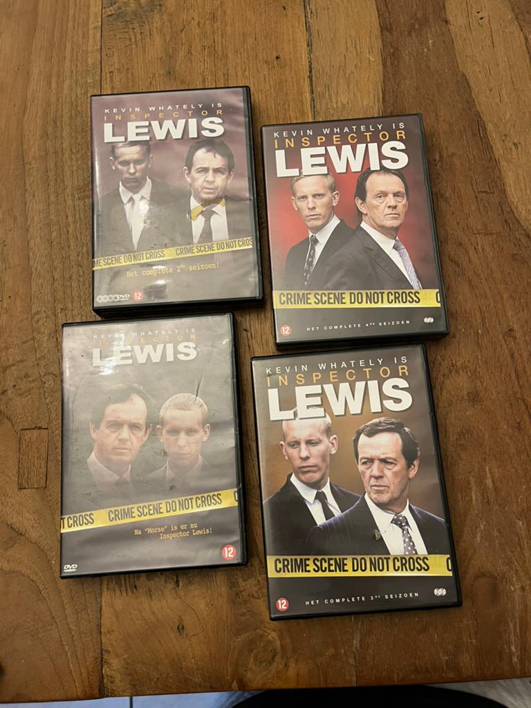 Lewis dvd’s, Cd's en Dvd's, Dvd's | Tv en Series, Alle leeftijden, Verzenden, Zo goed als nieuw, Actie en Avontuur
