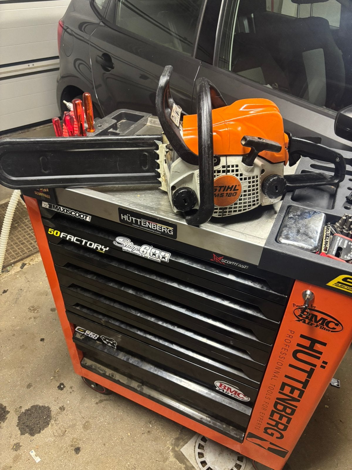 Stihl ms180, Tuin en Terras, Ophalen of Verzenden, Zo goed als nieuw