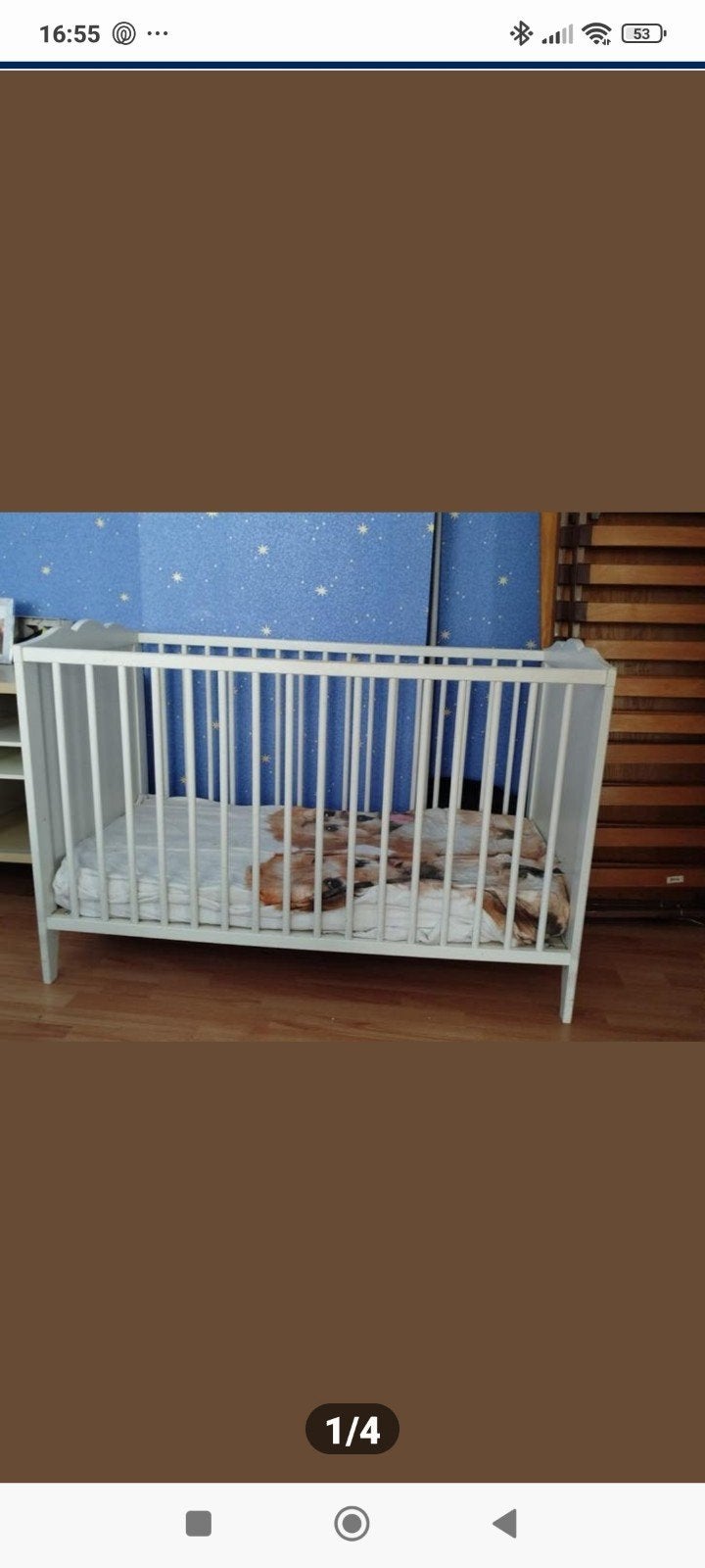 Kinderbedje, Kinderen en Baby's, Babywiegjes en Ledikanten, Ophalen of Verzenden