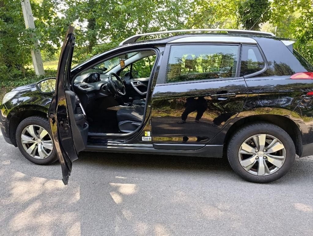 Peugeot 2008, Auto's, Peugeot, Euro 5, Stof, Zwart, Zwart