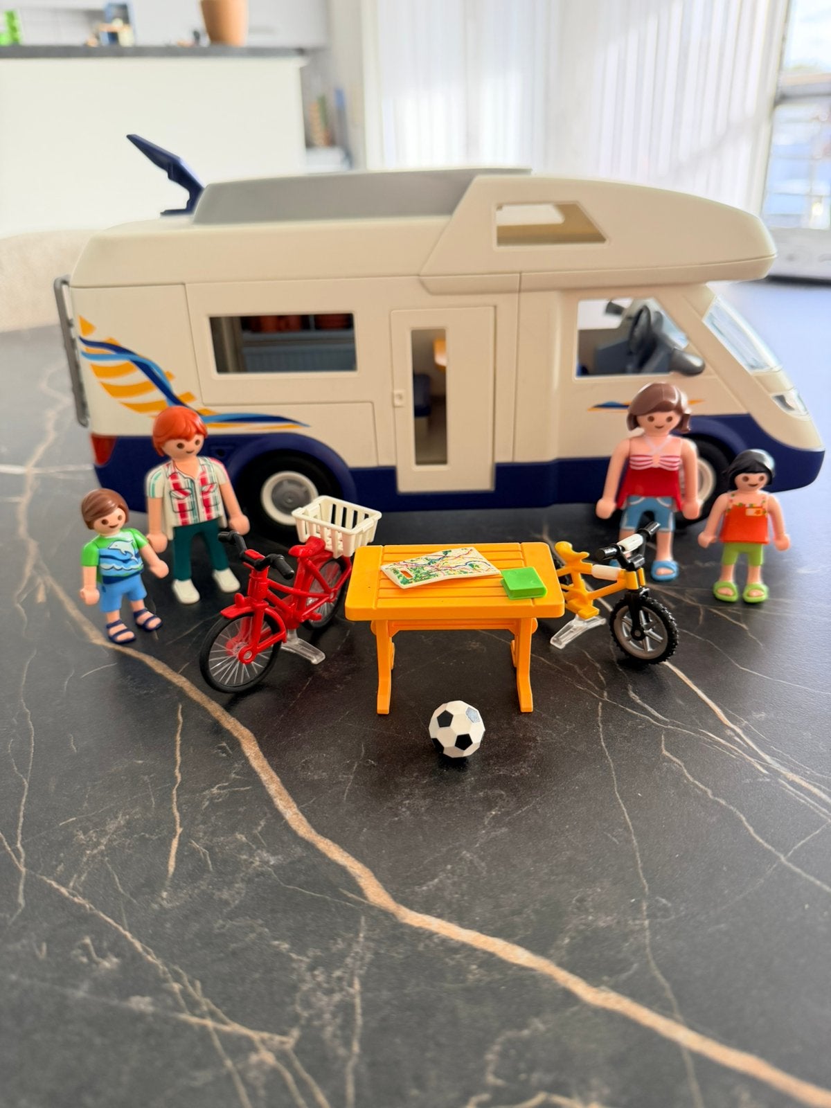 Mobilhome Playmobil, Enfants & Bébés, Enlèvement ou Envoi, Comme neuf, Kit complet, Véhicule