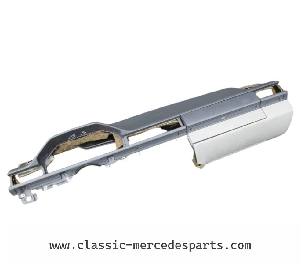 Dashboard Mercedes W124 antraciet/grijs met airbag en houtwe, -, Enlèvement, Utilisé, -