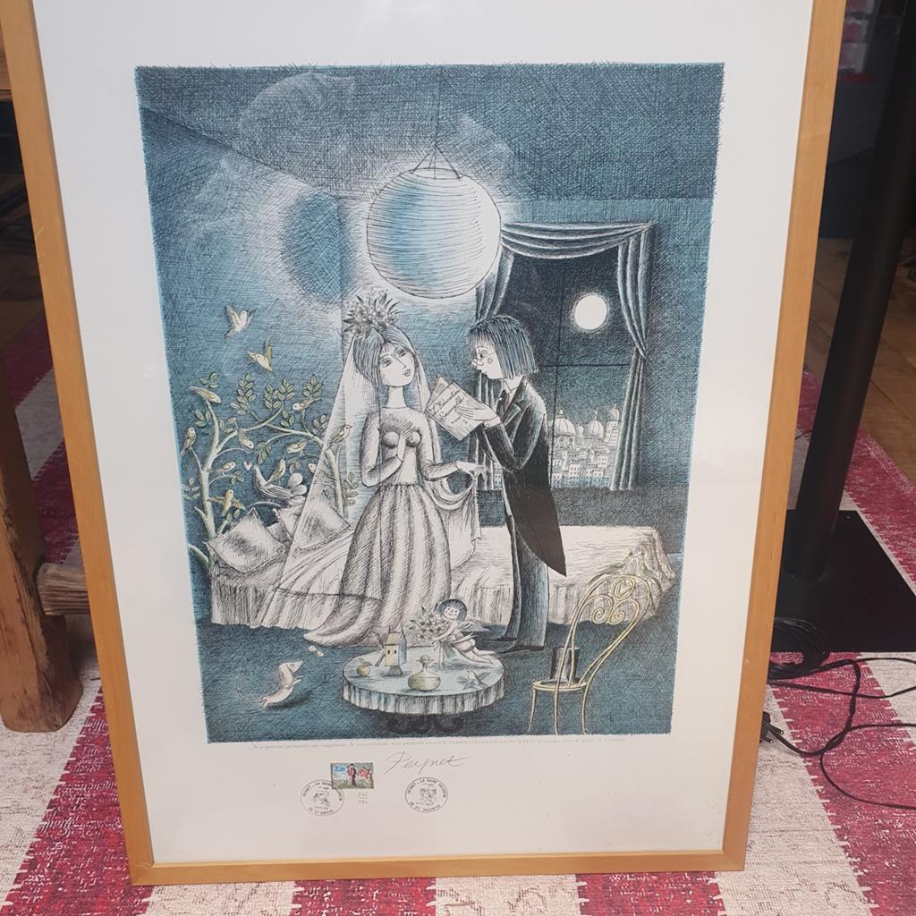 Lithographies de Peynet signées, Antiek en Kunst, Kunst | Litho's en Zeefdrukken