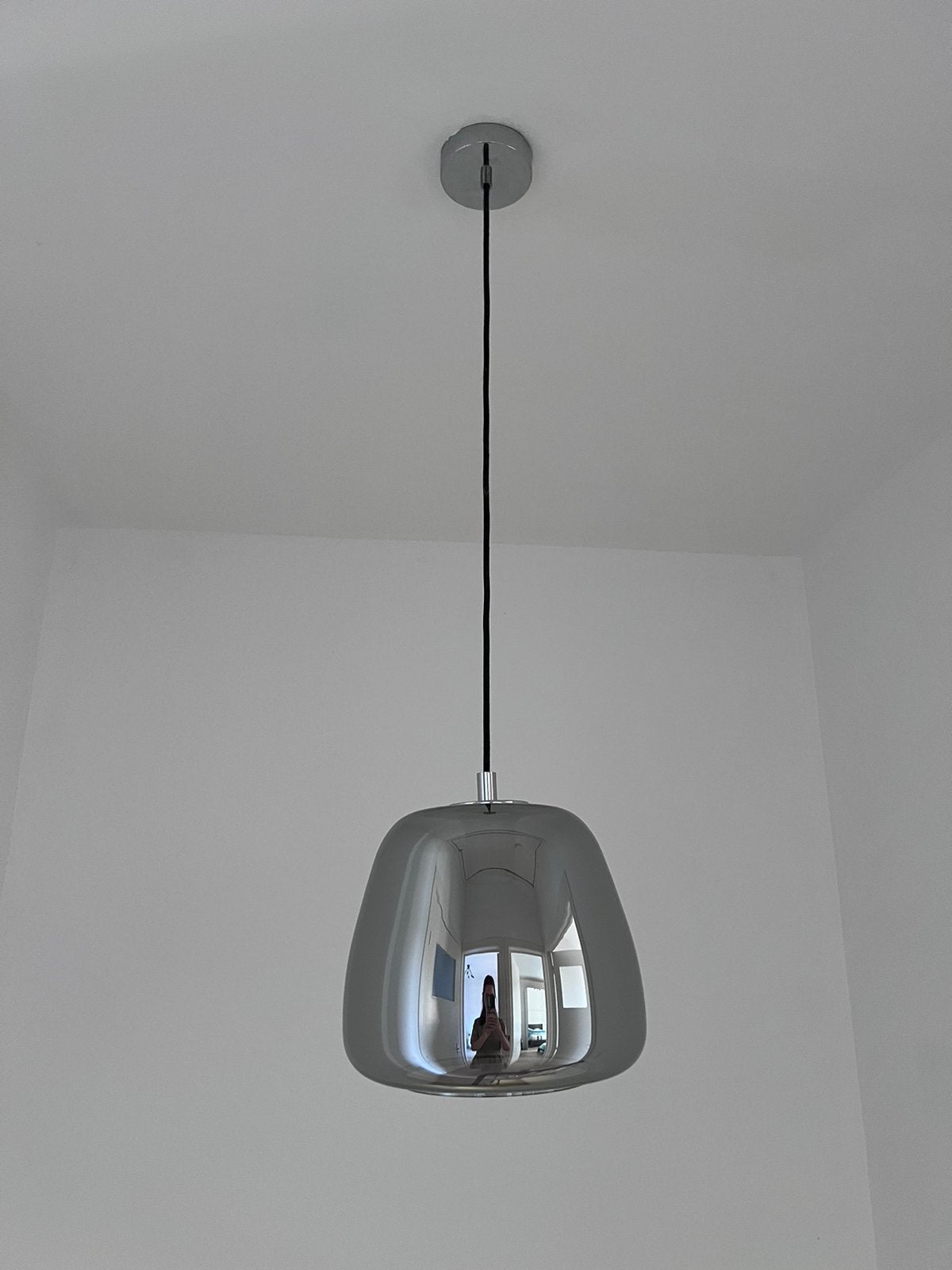 2 eglo hanglampen, Enlèvement, Comme neuf, Verre
