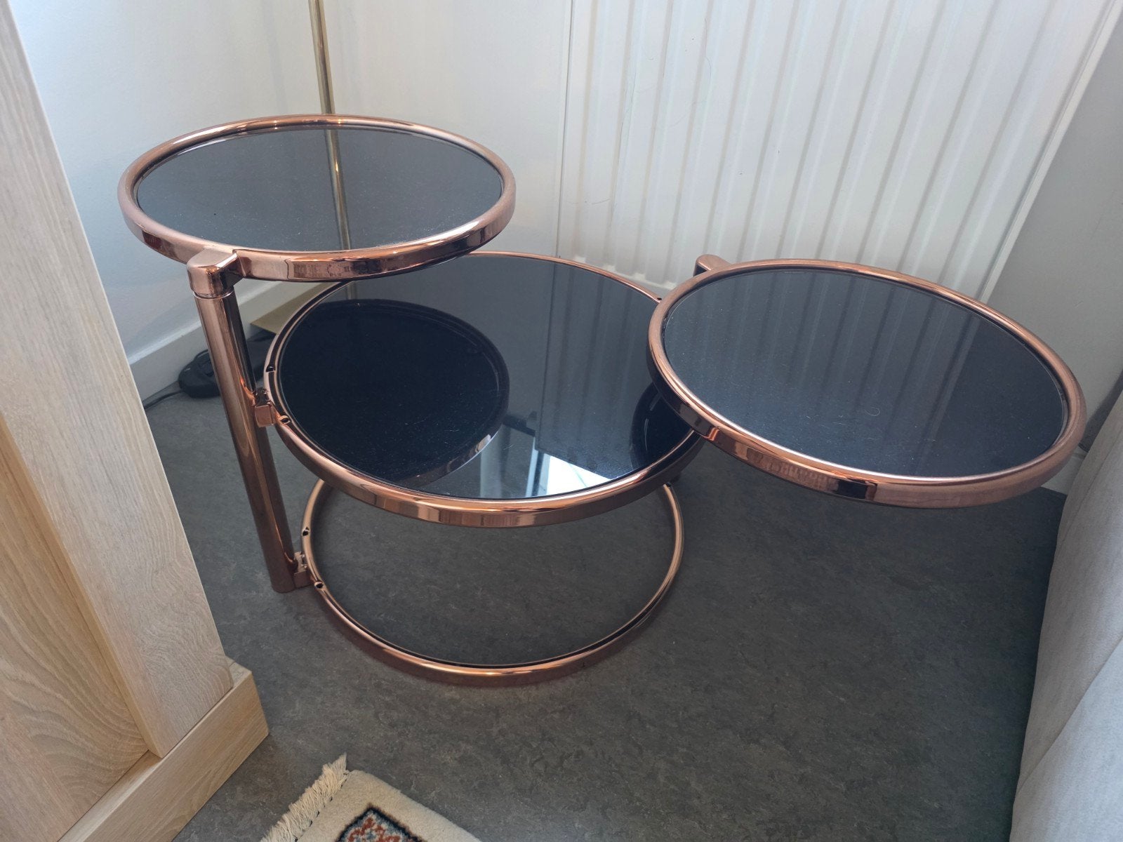 moderne draaibare tafel, Enlèvement
