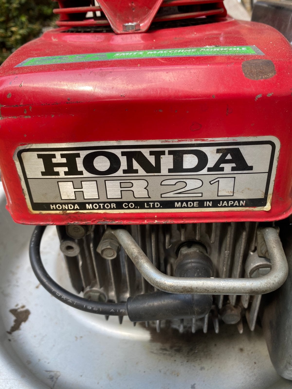 Honda HR 21, Enlèvement, Utilisé, Tondeuses à gazon à essence