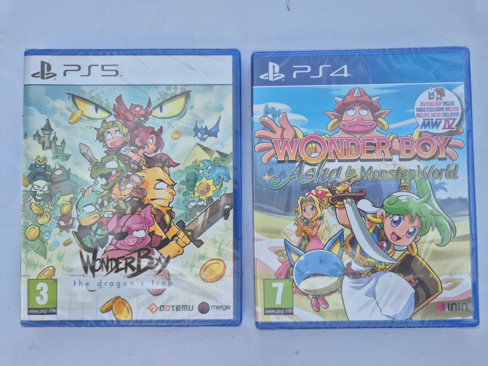 jeux wonderboy PS5 et PS4, Consoles de jeu & Jeux vidéo, Neuf, Enlèvement ou Envoi, 1 joueur, À partir de 7 ans
