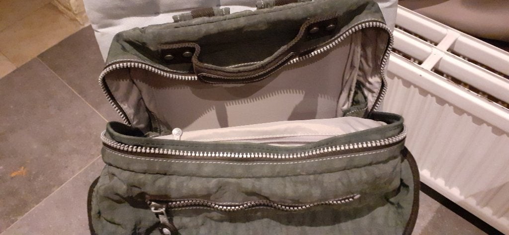 Malette kipling, Enlèvement, Comme neuf, Vert, Sac à dos