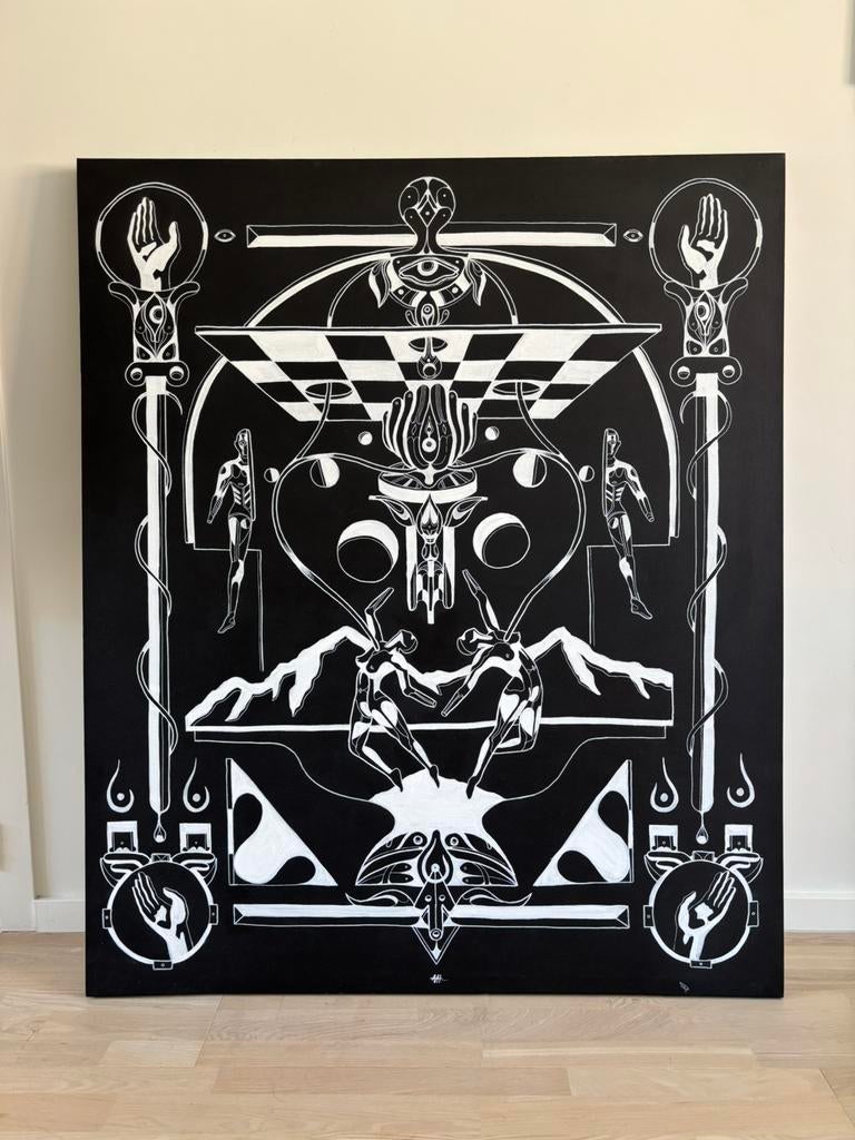Belgisch schilderij, Ophalen of Verzenden