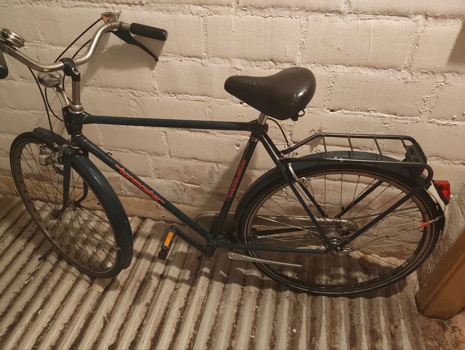 herenfiets, Ophalen