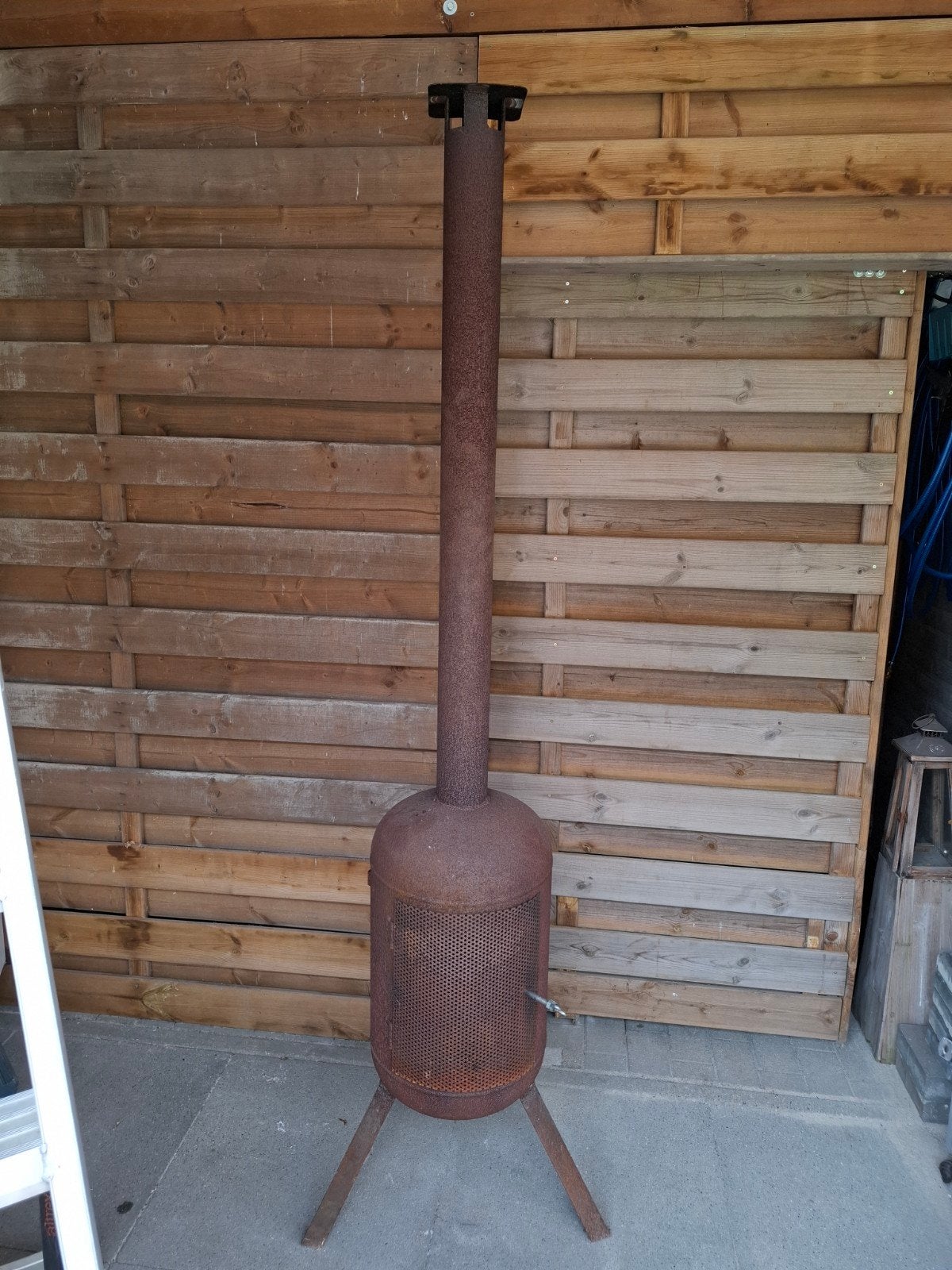 Tuinhaard voor hout., Tuin en Terras, Ophalen