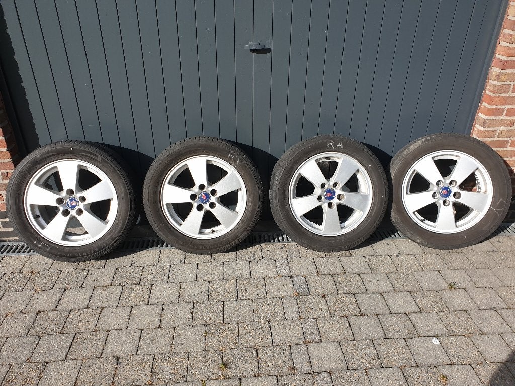 Velgen Saab 16inch, Auto-onderdelen, Ophalen, 16 inch, Zomerbanden, Velg(en)