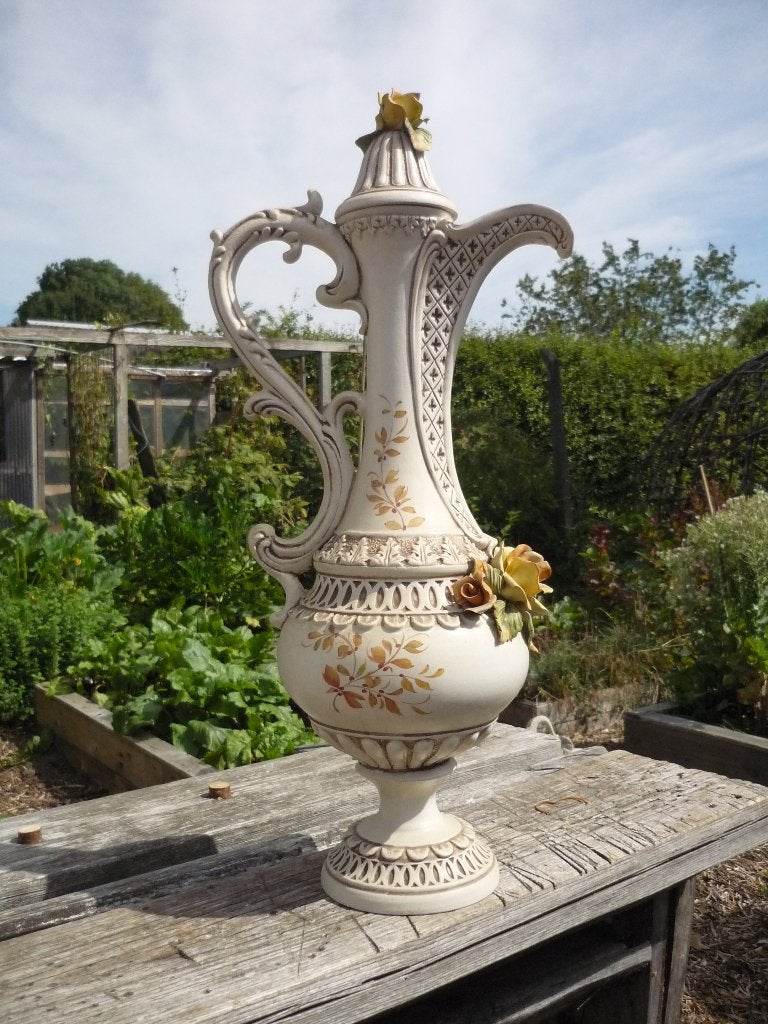 Kruik in fijn aardewerk 64 cm hoog, Ophalen