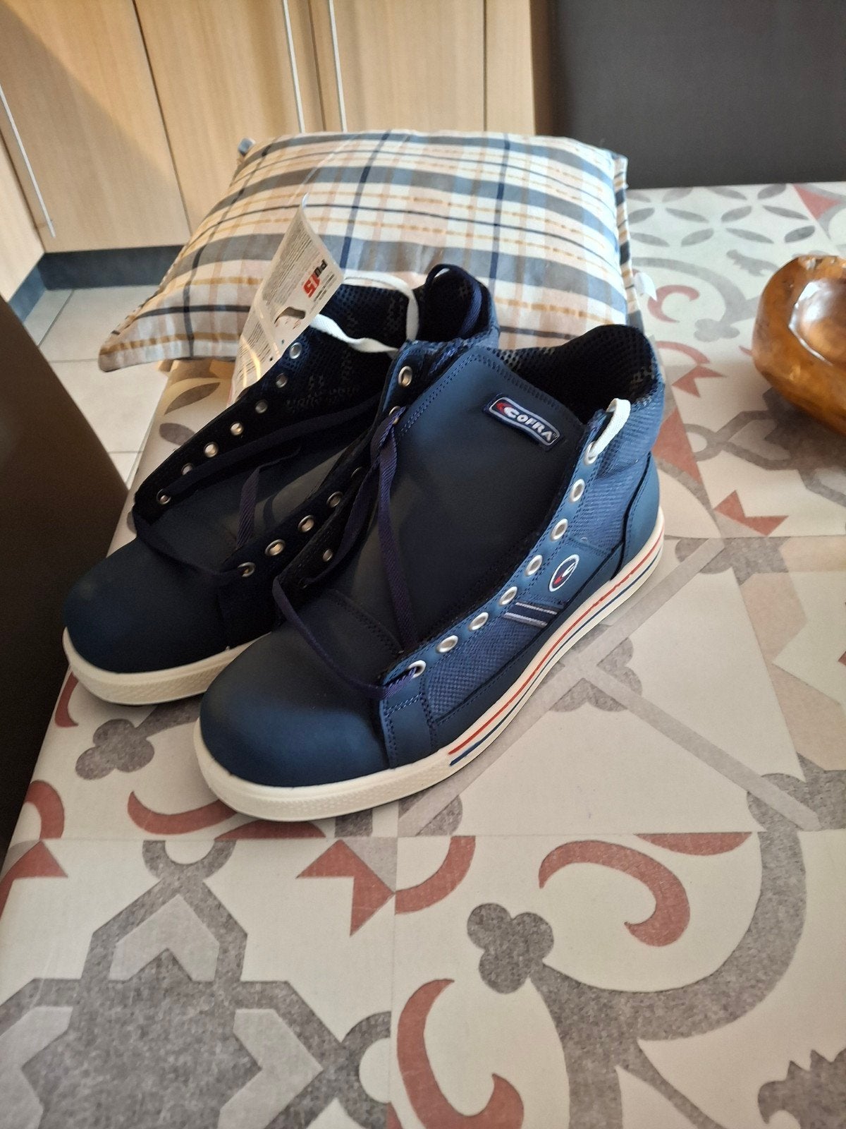 Nieuwe werkschoenen, Kleding | Heren, Schoenen, Ophalen, Blauw, Nieuw, Werkschoenen