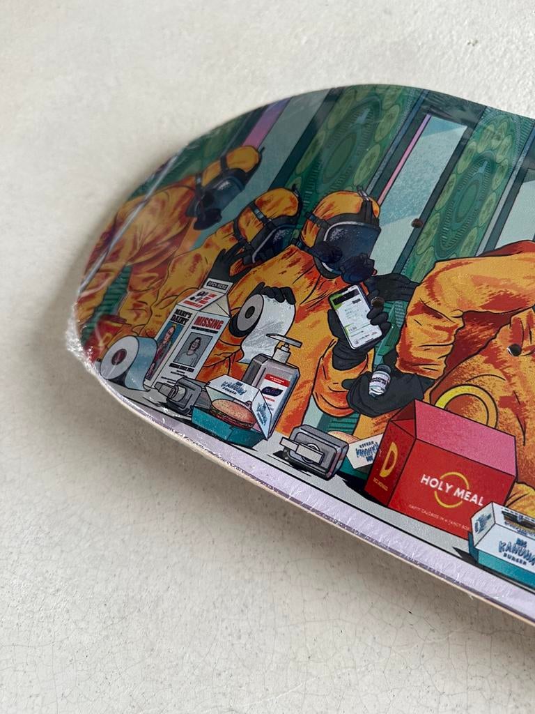 Musketon skateboard ‘The last supper’ n11/20, Enlèvement