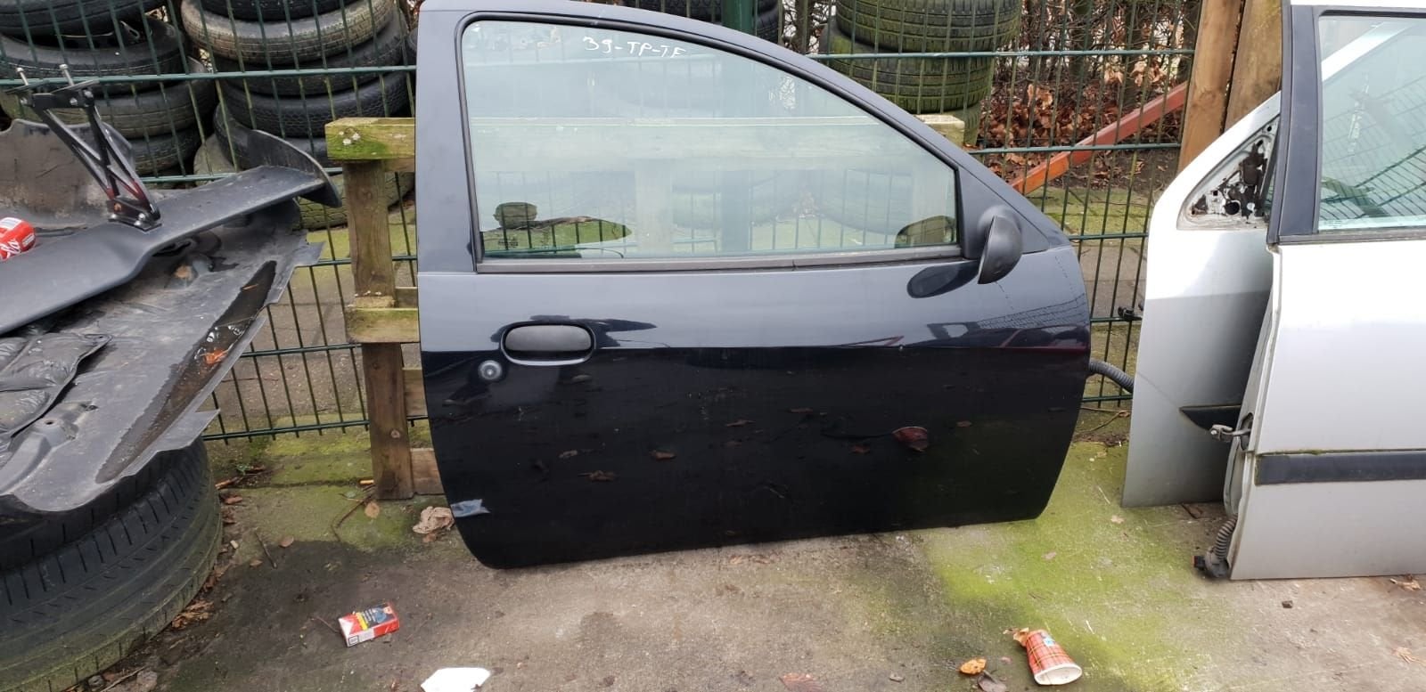 FORD KA PORTIER RECHTS COMPLEET BJ 97 TOT 2007, Gebruikt, -, Deur, -