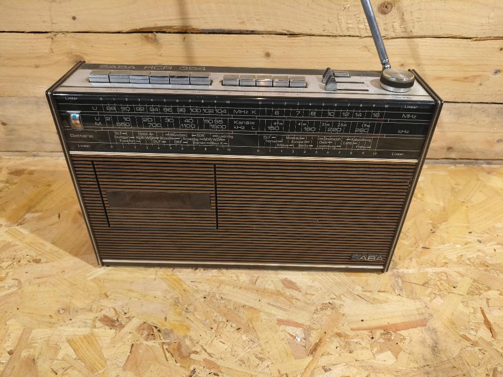 Radio/Cassette – SABA RCR 354 - Bois, Enlèvement, Utilisé, Autres types
