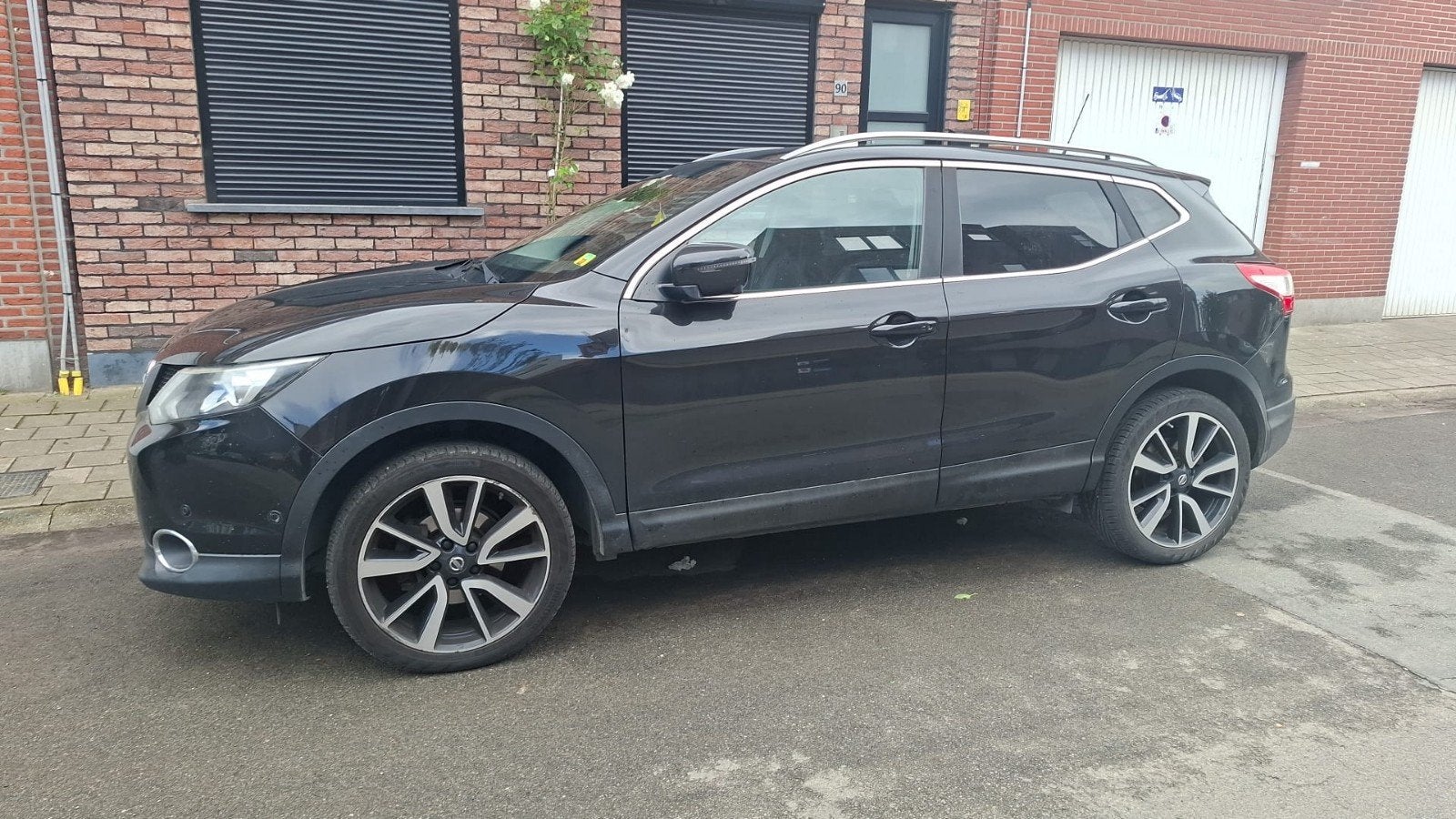 Nissan qashqai 1.2 Benzine, Auto's, Zwart, Leder, Qashqai, 1200 cc
