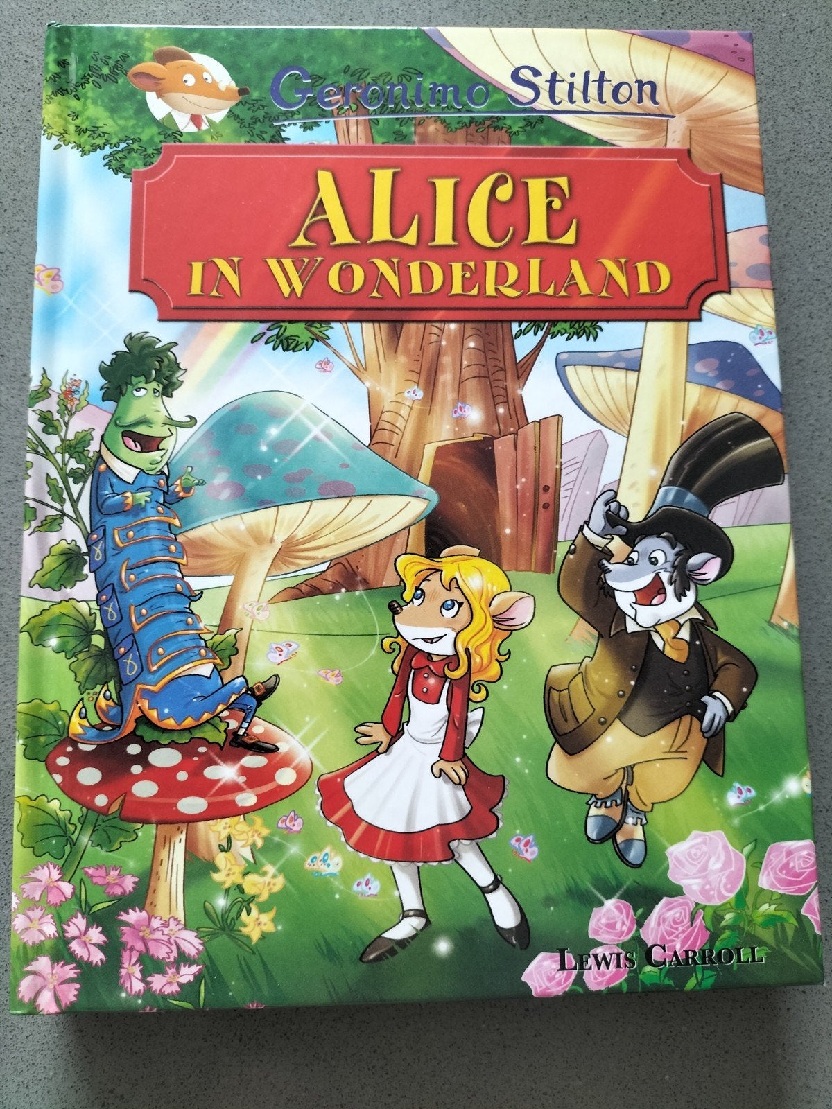 Geronimo Stilton Alice in Wonderland, Enlèvement ou Envoi