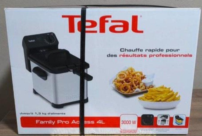 FRITEUSE HUILE TEFAL FAMILY PRO ACCESS 4 L, Electroménager, Friteuses, Enlèvement