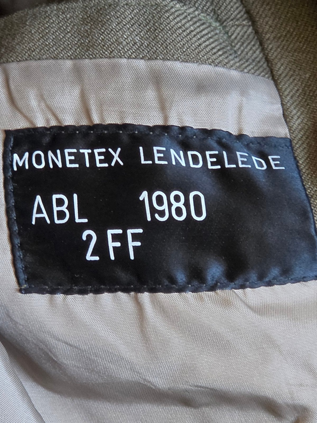 Uniform Belgisch Leger 4, Verzamelen, Ophalen of Verzenden