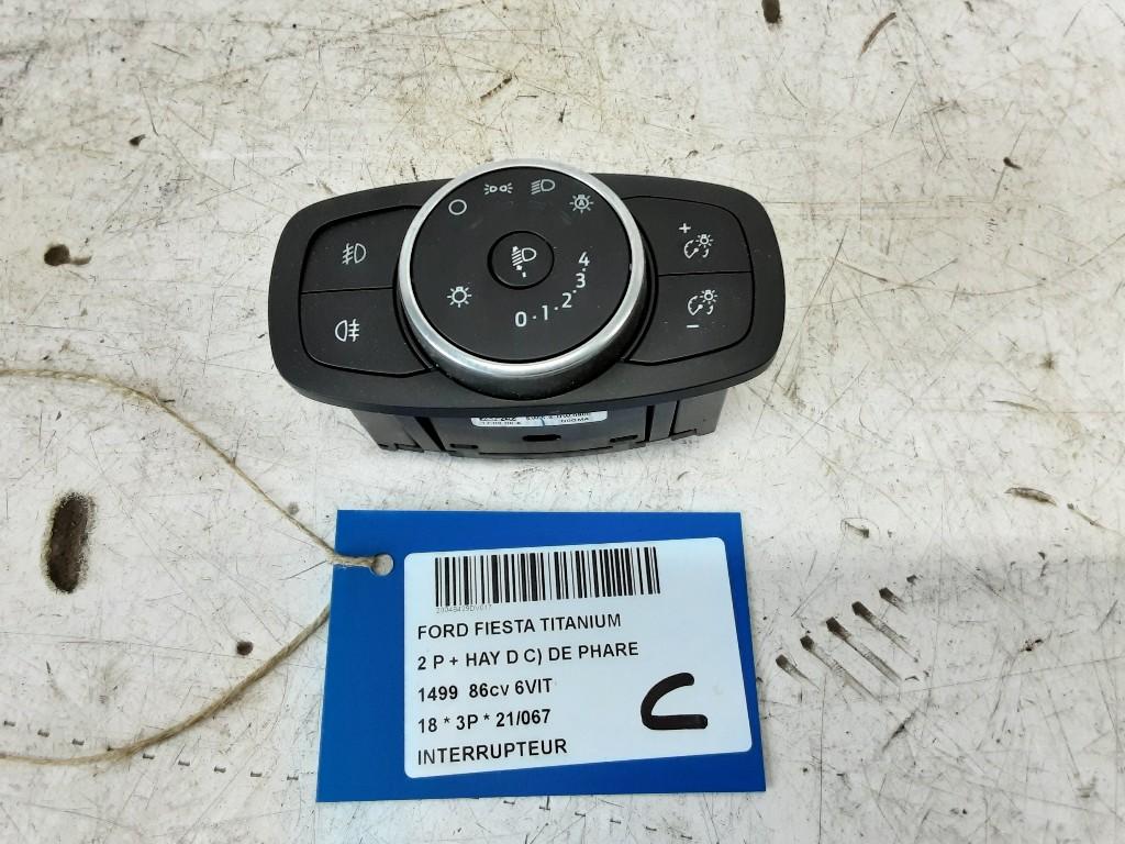 COMMUTATEUR Ford Fiesta 7 (01-2017/07-2023) (H1BT13D061AC), Utilisé, Ford