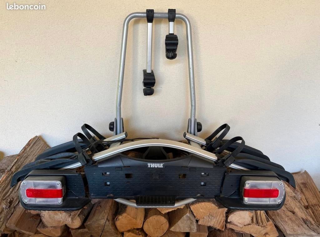Porte velos Thule, Autos : Divers, Porte-vélos, Enlèvement, 2 vélos, Comme neuf