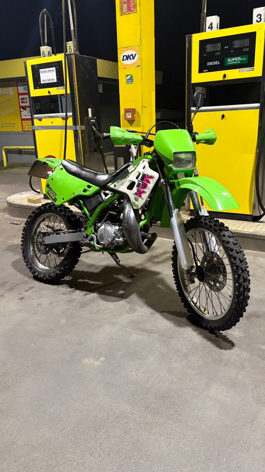 Moto Cross Kawasaki KDX 125 2 temps homologuée route 30ch A1, Particulier, Scooter