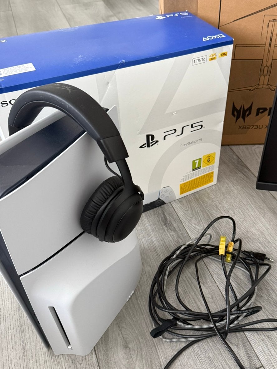 Ps5 Comme neuf 1TB, Computers en Software, Monitoren, Ophalen, Zo goed als nieuw