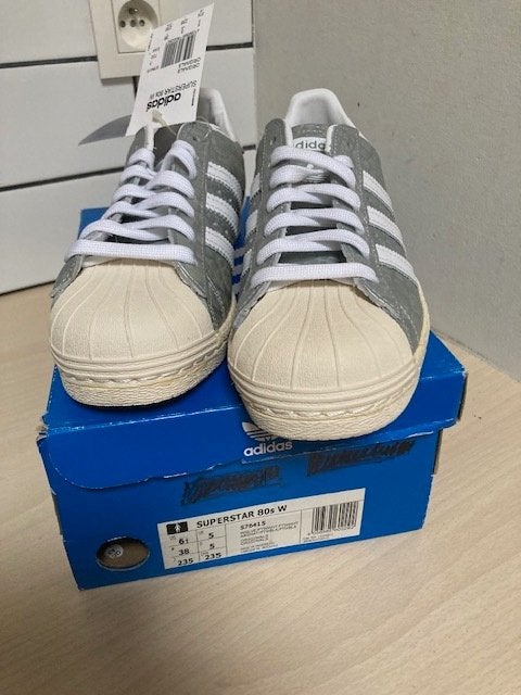 Adidas superstar 80s W maat 38, Neuf, Adidas, Autres couleurs, Sneakers et Baskets