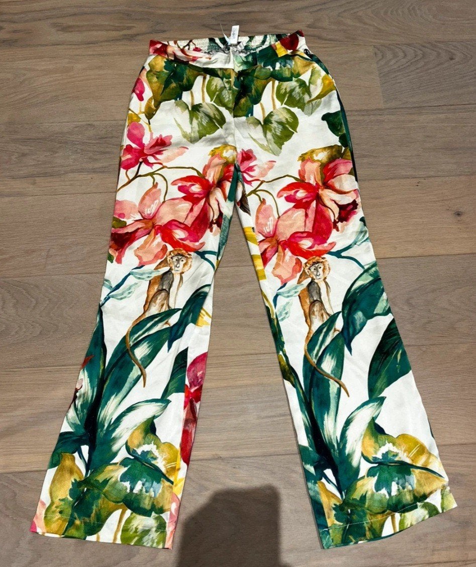 Prachtige broek Dame Blanche 38, Kleding | Dames, Broeken en Pantalons, Maat 38/40 (M), Meerkleurig, Dame Blanche, Ophalen of Verzenden