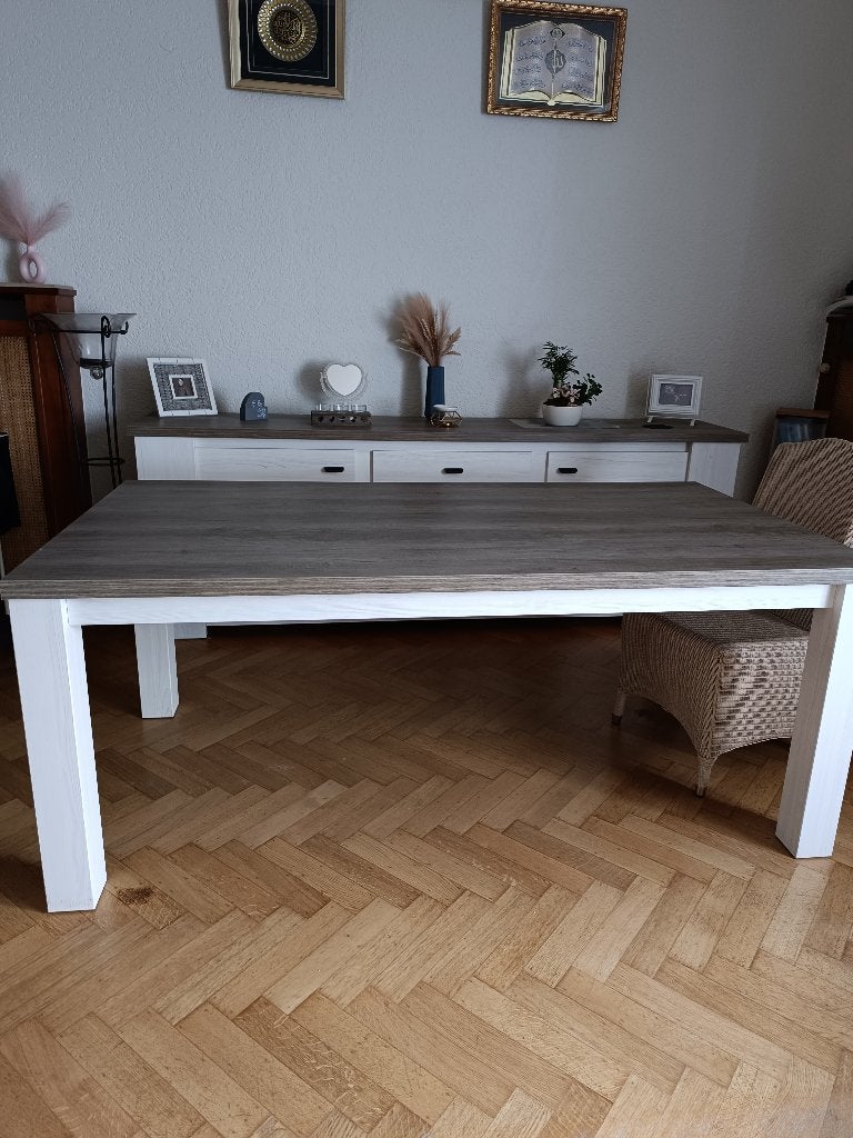 Eettafel maison du monde, Huis en Inrichting, Ophalen, Gebruikt, Rechthoekig