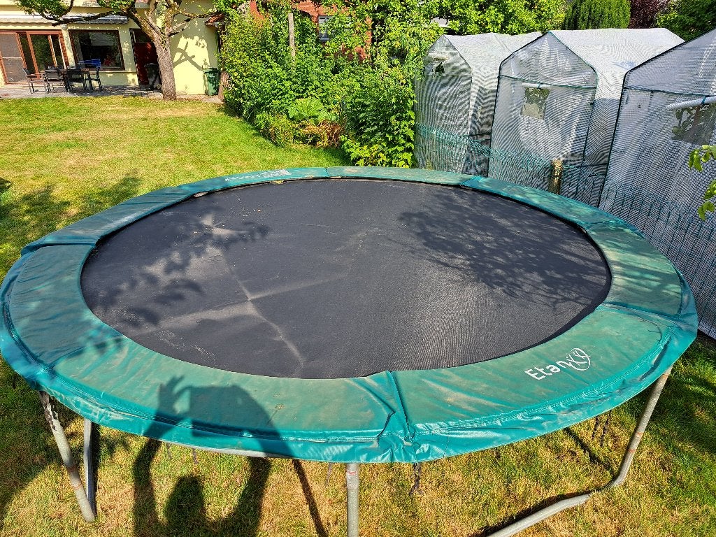 trampoline, Ophalen, Gebruikt