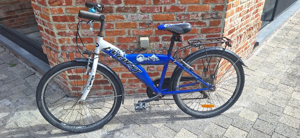 jongensfiets 10 tot 12 jaar (24 inch), Ophalen, Velgrem, Handrem, Gebruikt