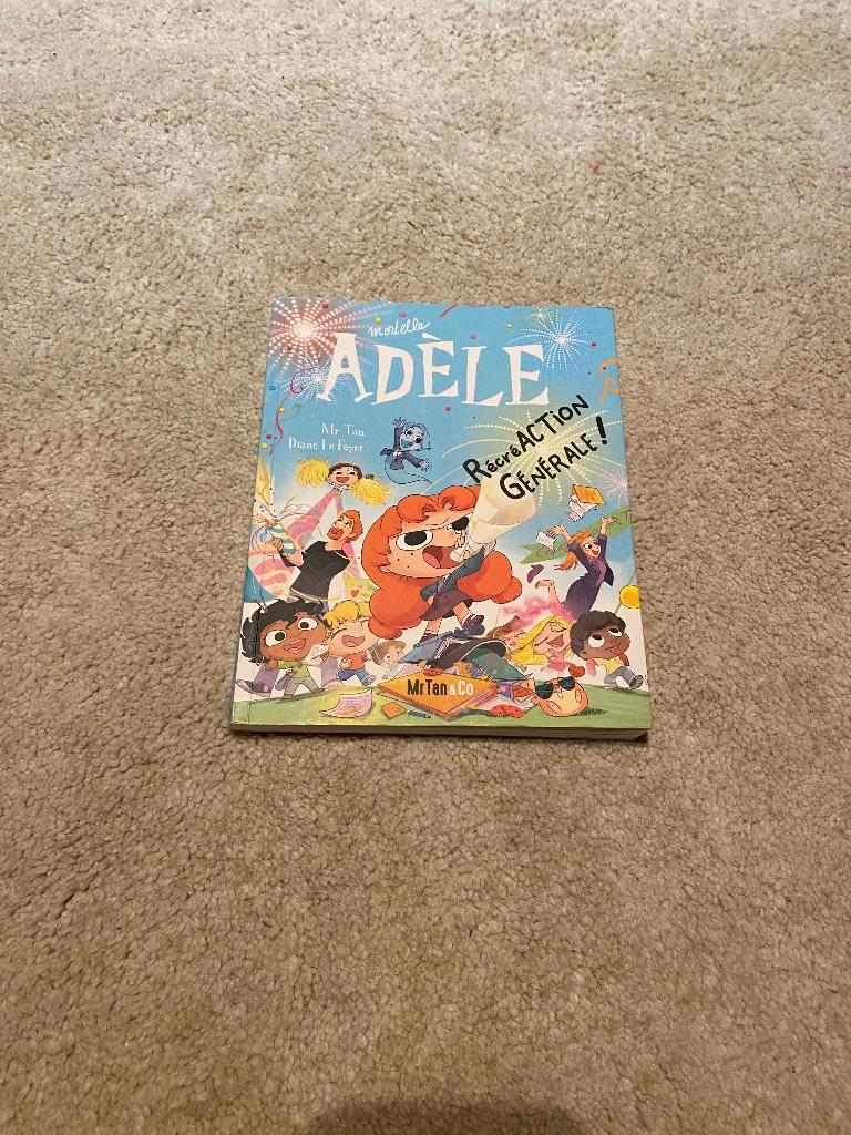 Mortelle Adèle - récréation générale, Une BD, Enlèvement, Neuf