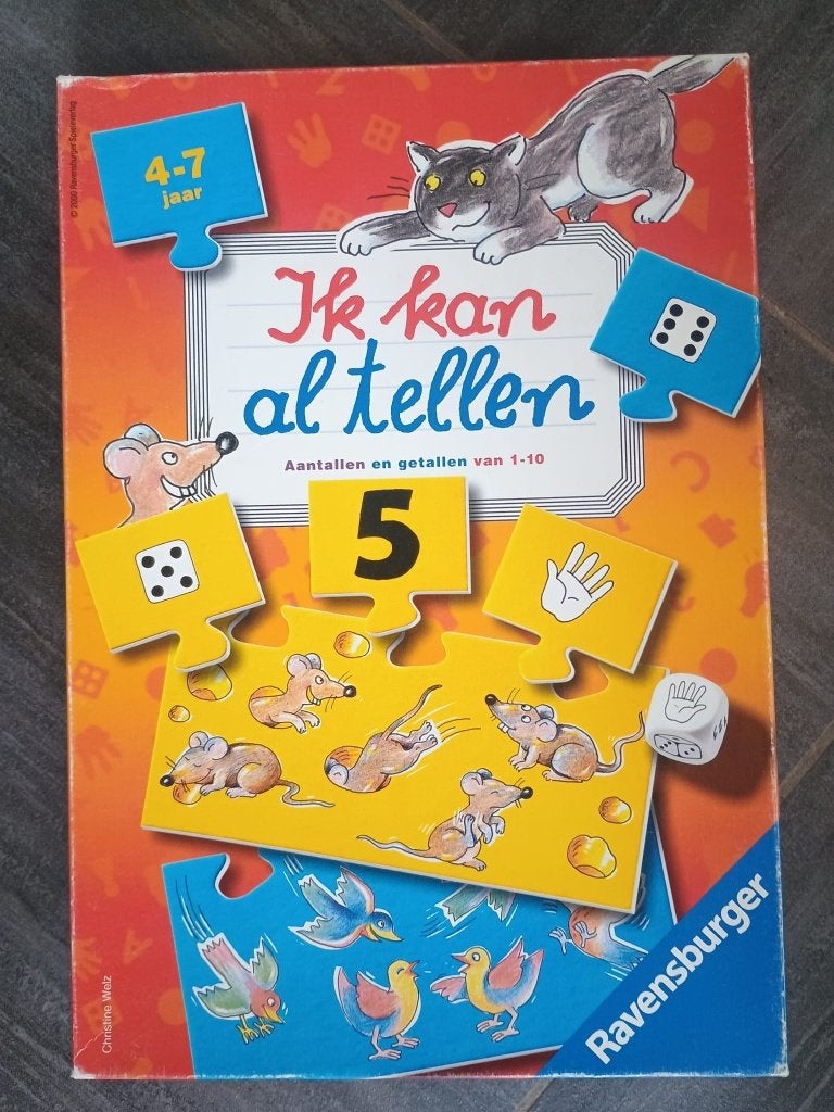 Ik kan al tellen Ravensburger, Kinderen en Baby's, Ophalen, Gebruikt, Puzzelen