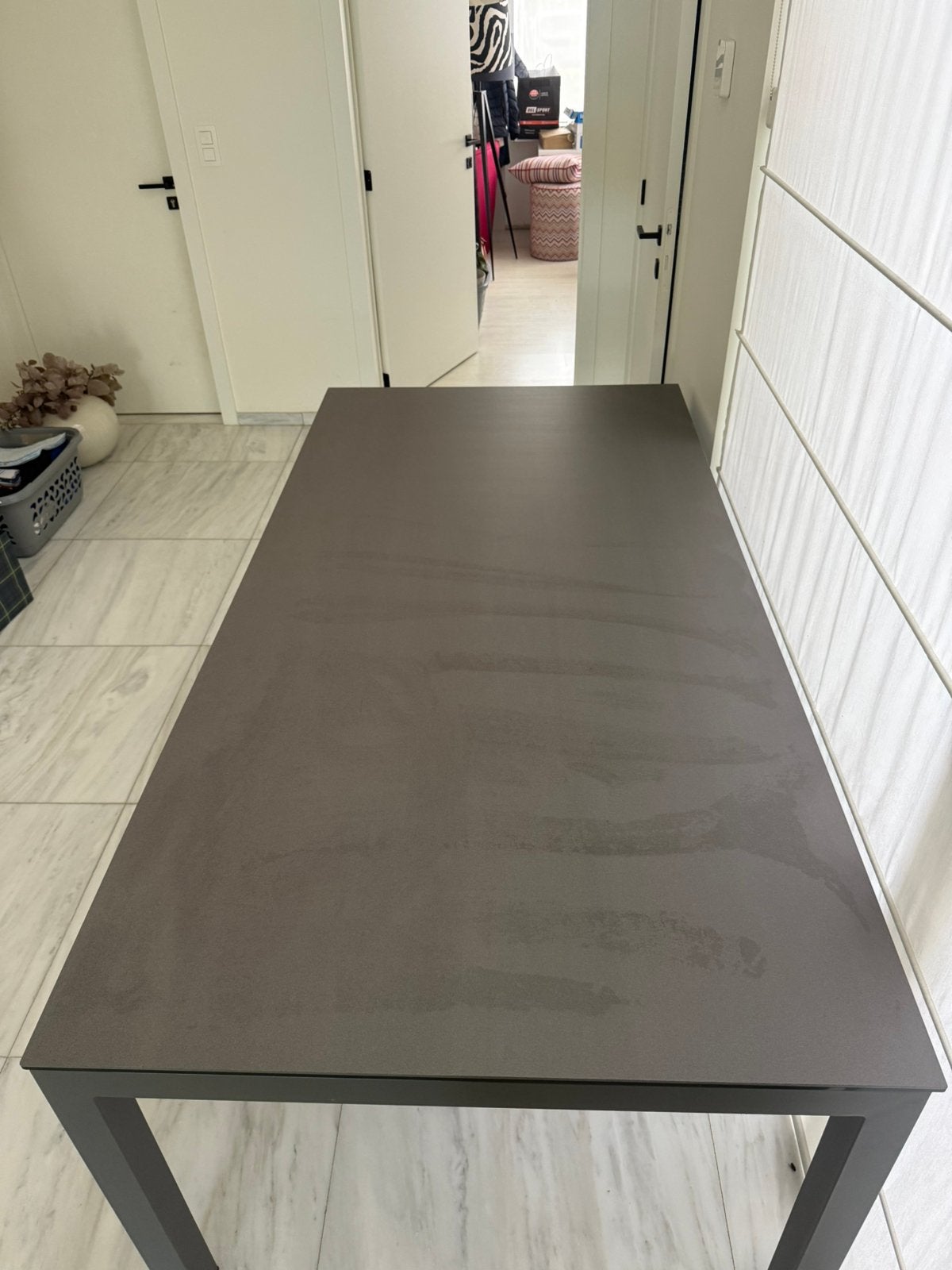 MOBLIBERICA eettafel 200 x 100 uitschuifbaar tot 300 cm, Overige materialen, 100 tot 150 cm, 200 cm of meer, Ophalen of Verzenden
