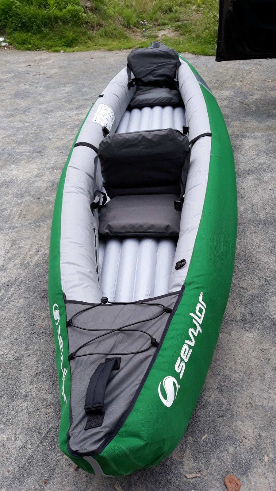 Kayak Sevylor Adventure, Ophalen