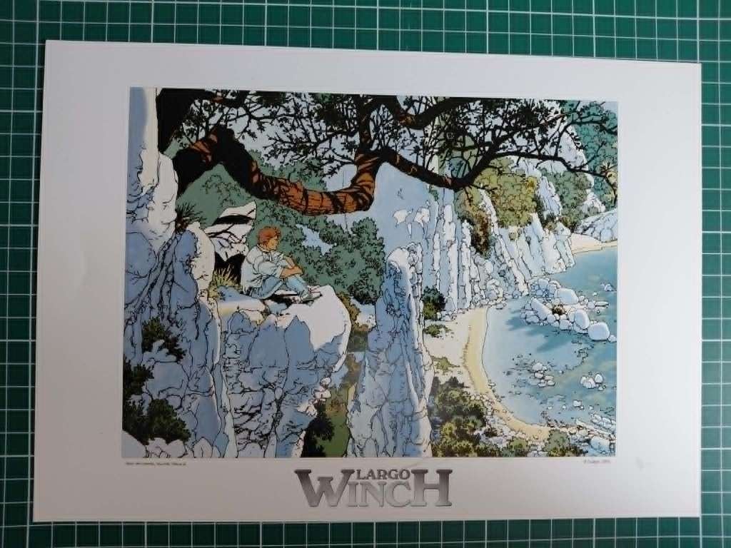ex-libris Largo Winch, Enlèvement ou Envoi, Comme neuf