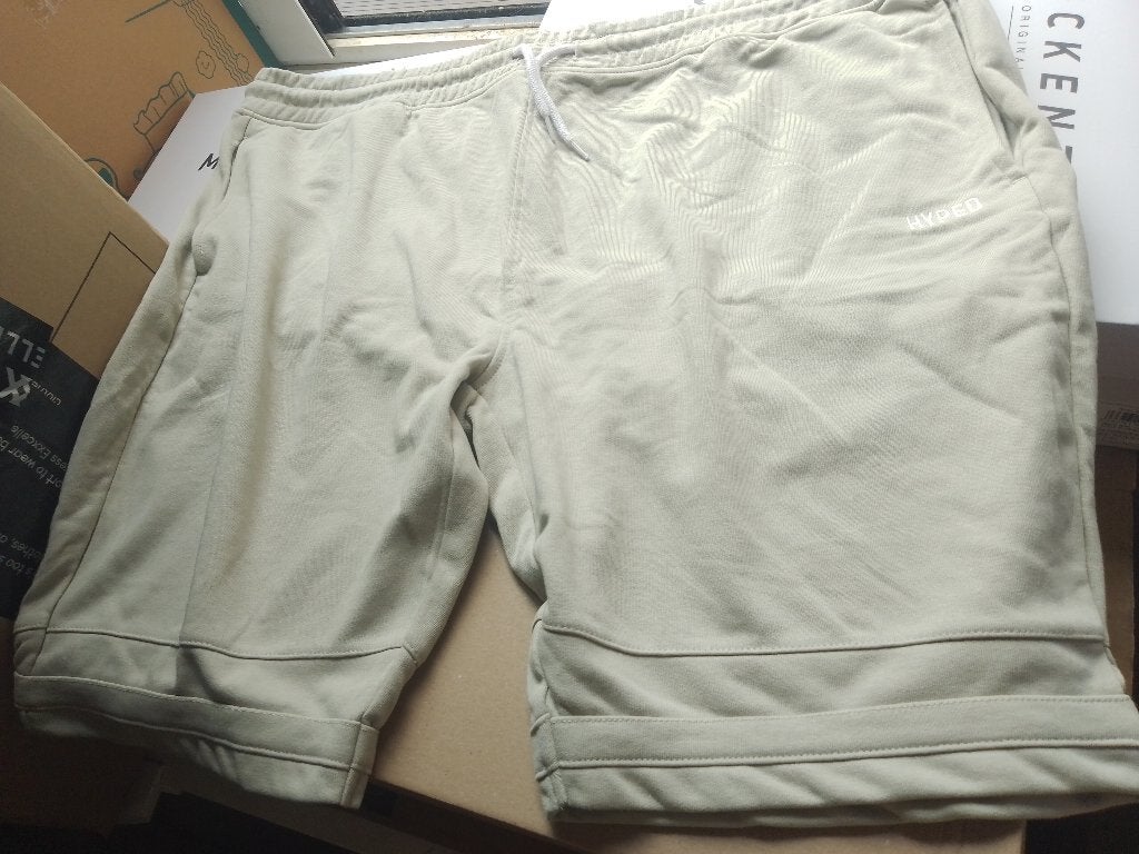 6XL C&A clockhouse sweatshort regular fit nieuw, Verzenden, Beige, Nieuw, Clockhouse