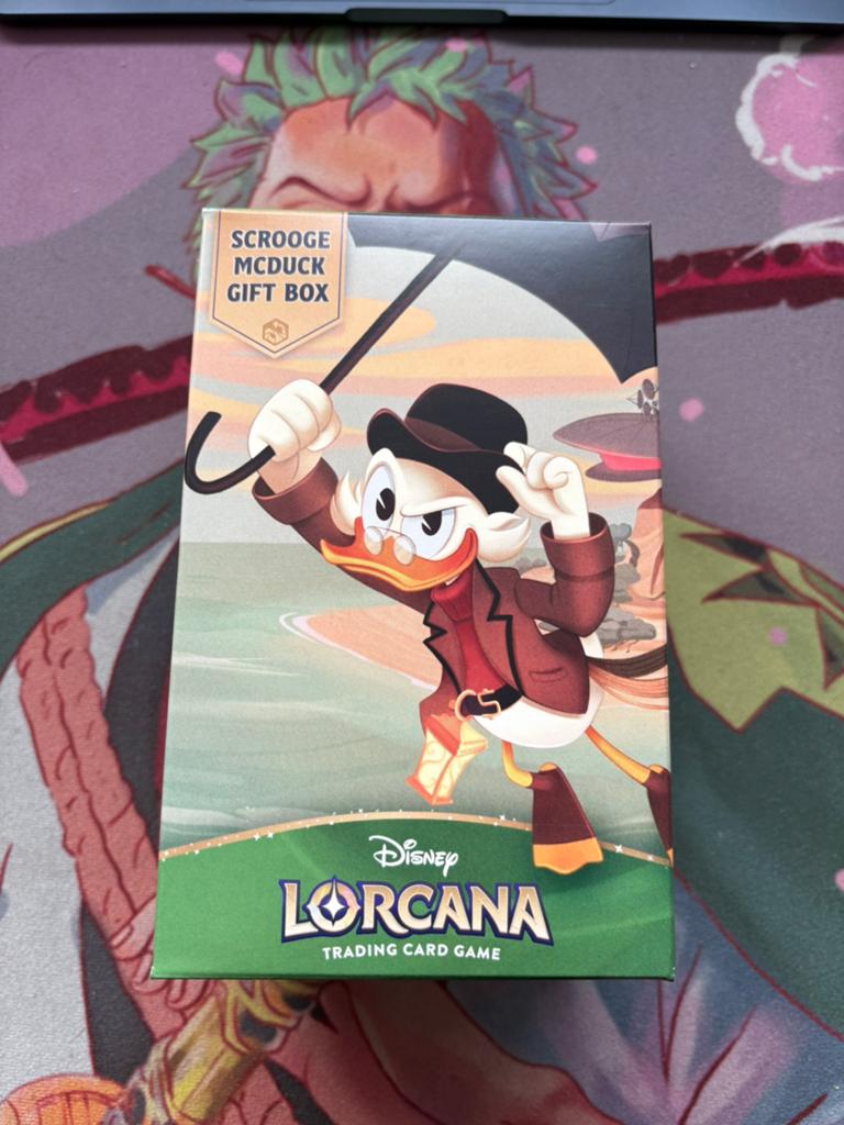 Coffret cadeau Disney - Lorcana - Scrooge McDuck, Enlèvement ou Envoi, Comme neuf, Booster, Foil