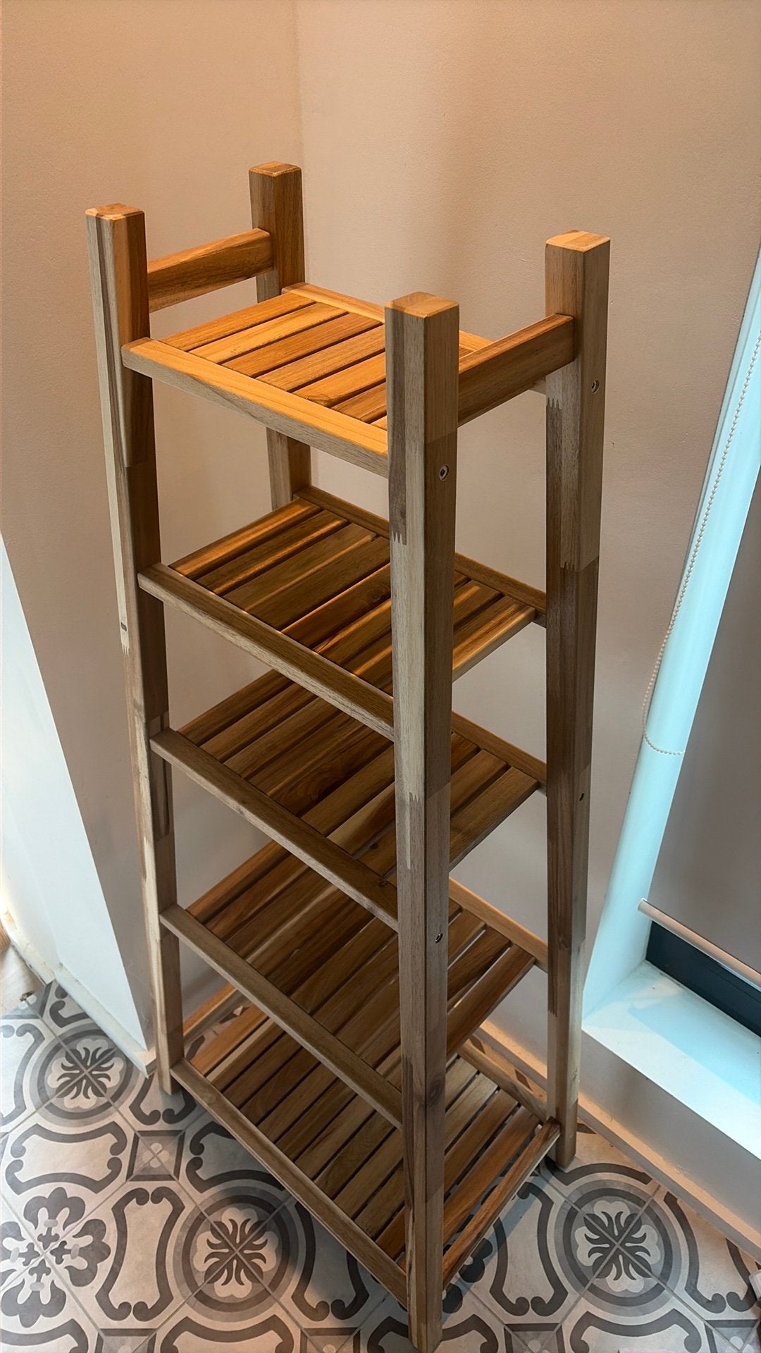 Étagère pour la salle de bain, Maison & Meubles, Enlèvement, Comme neuf, Étagère