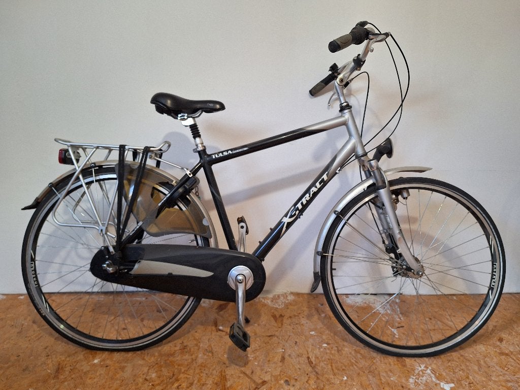 Herenfiets X-tract Fiets in Prima staat AMPER GEBRUIKT, Autres marques, Vitesses, Frein à tambour, 49 à 53 cm