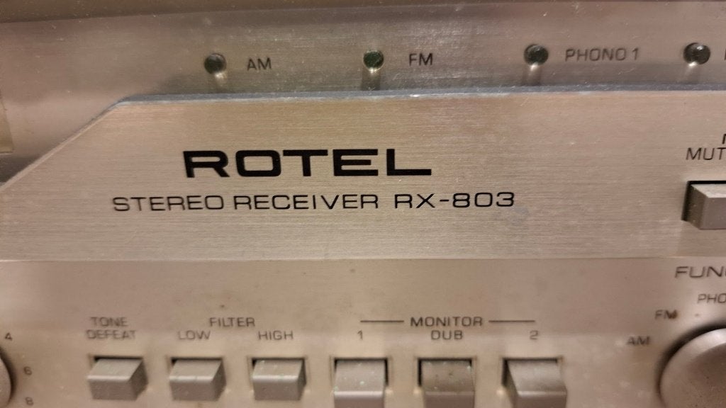 Rotel Stereo Receiver RX-803, Audio, Tv en Foto, Ophalen, Gebruikt, Overige merken