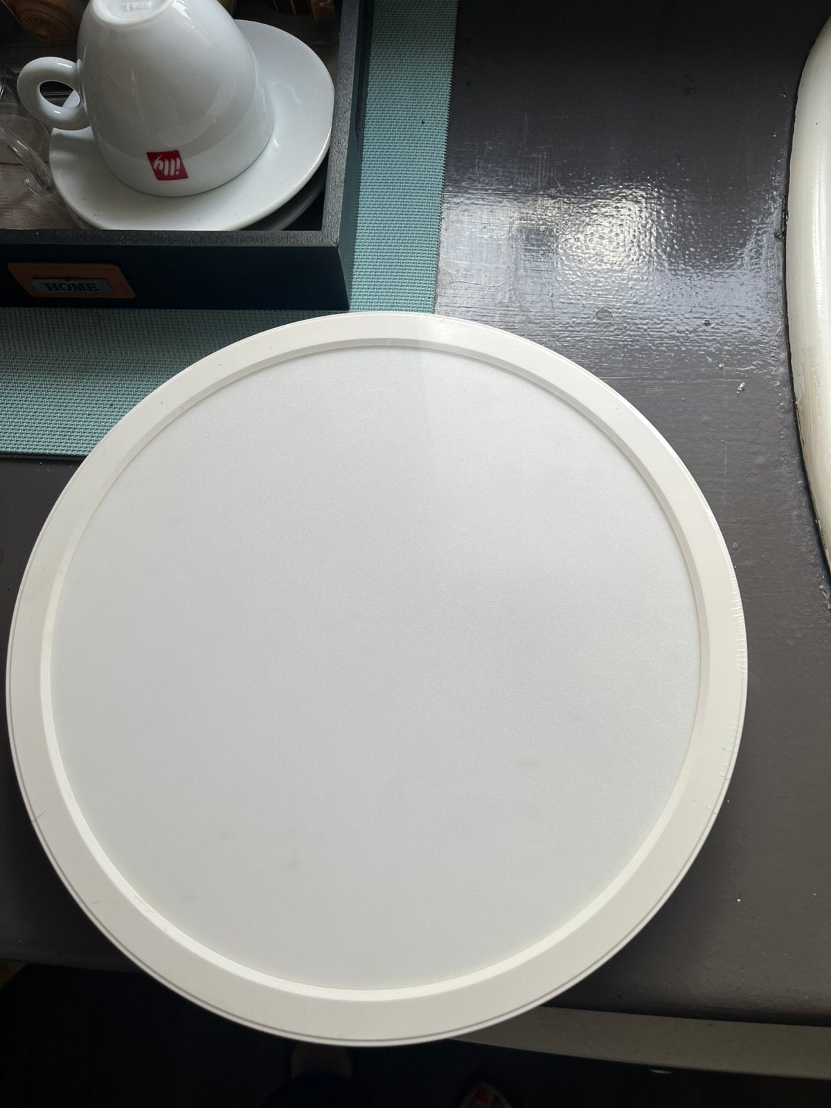 Plafonnier led blanc EN PROMO à 15€ !, Maison & Meubles, Lampes | Plafonniers, Neuf, Moderne, LED, 27 cm
