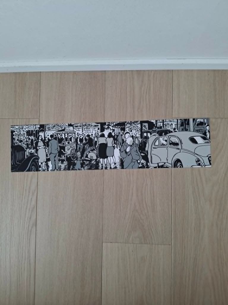 Tardi 300 ex 1996 sérigraphie "Détachables 11a", Ophalen, Jacques Tardi, Eén stripboek, Zo goed als nieuw