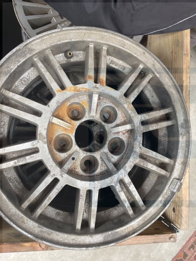 Velgen set  volvo 240 244 245 14 inch GLE, Ophalen of Verzenden, Gebruikt