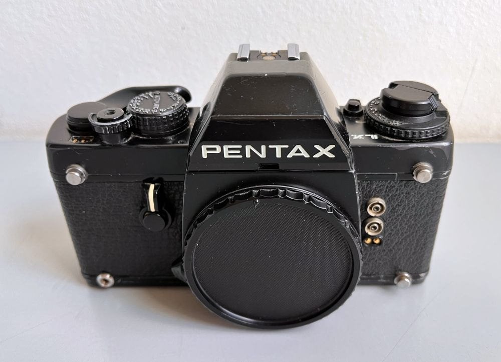 Pentax LX met Pentax lenzen, Audio, Tv en Foto, Fotocamera's Analoog, Ophalen, Gebruikt, Spiegelreflex, Pentax