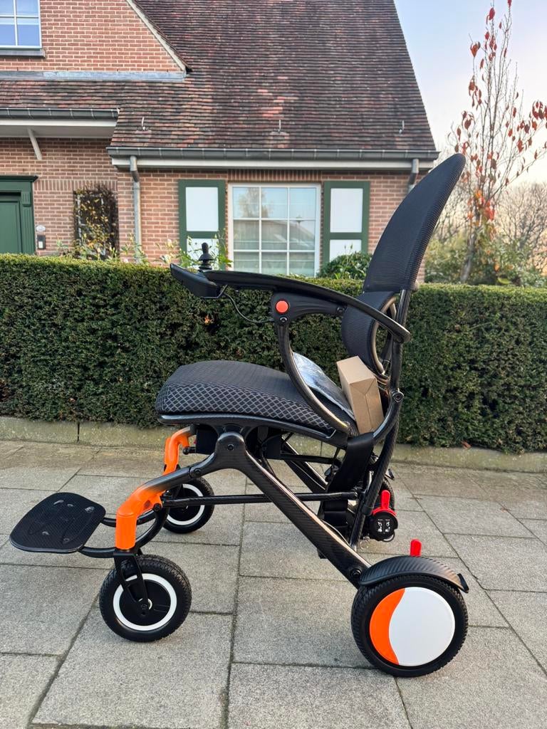 Slechts 10 KG Ultralichte Electrische Rolstoel – Plooibaar, Diversen, Ophalen of Verzenden, Inklapbaar, Nieuw, Elektrische rolstoel